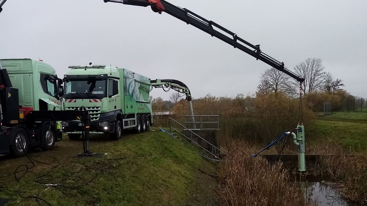 Umpumparbeiten bis 800 cbm/h