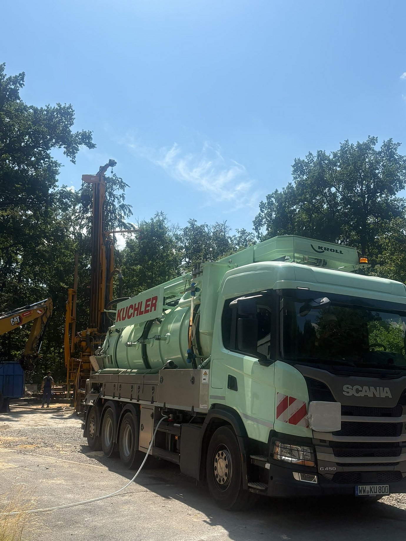 Moderne Technologie im Baugrubenmanagement von Vac Truck