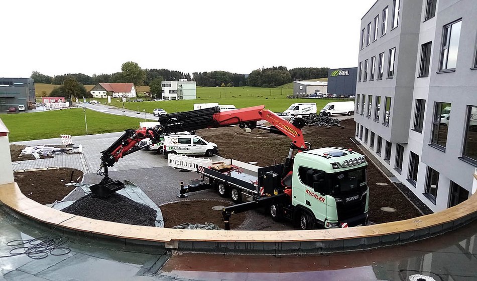 Kran für vielfältige Einsätze