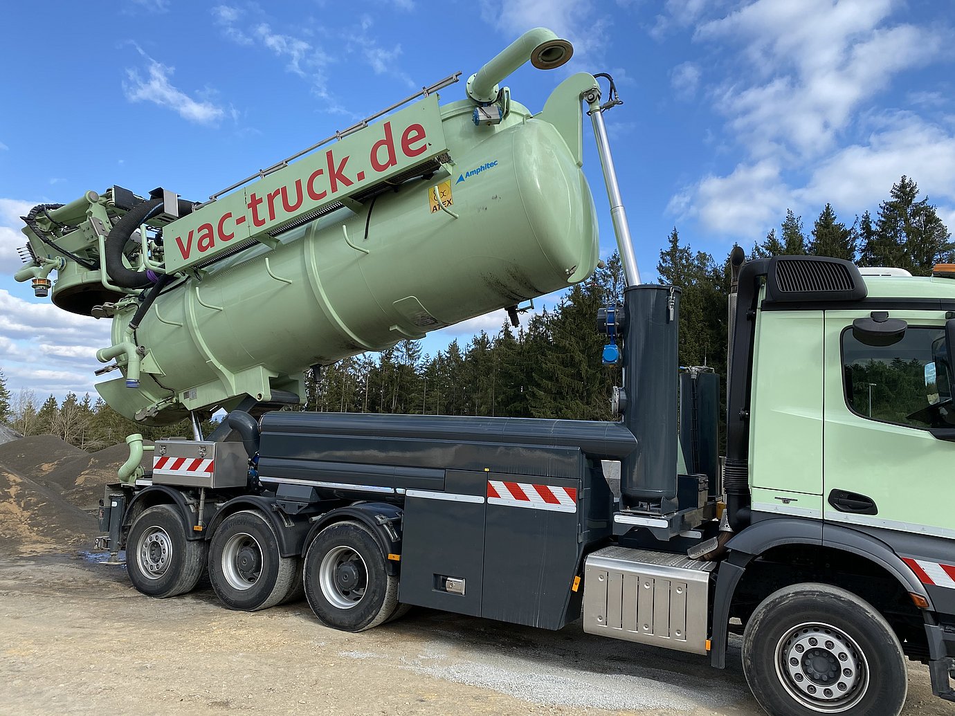 Luftförderanlage mit High Lift