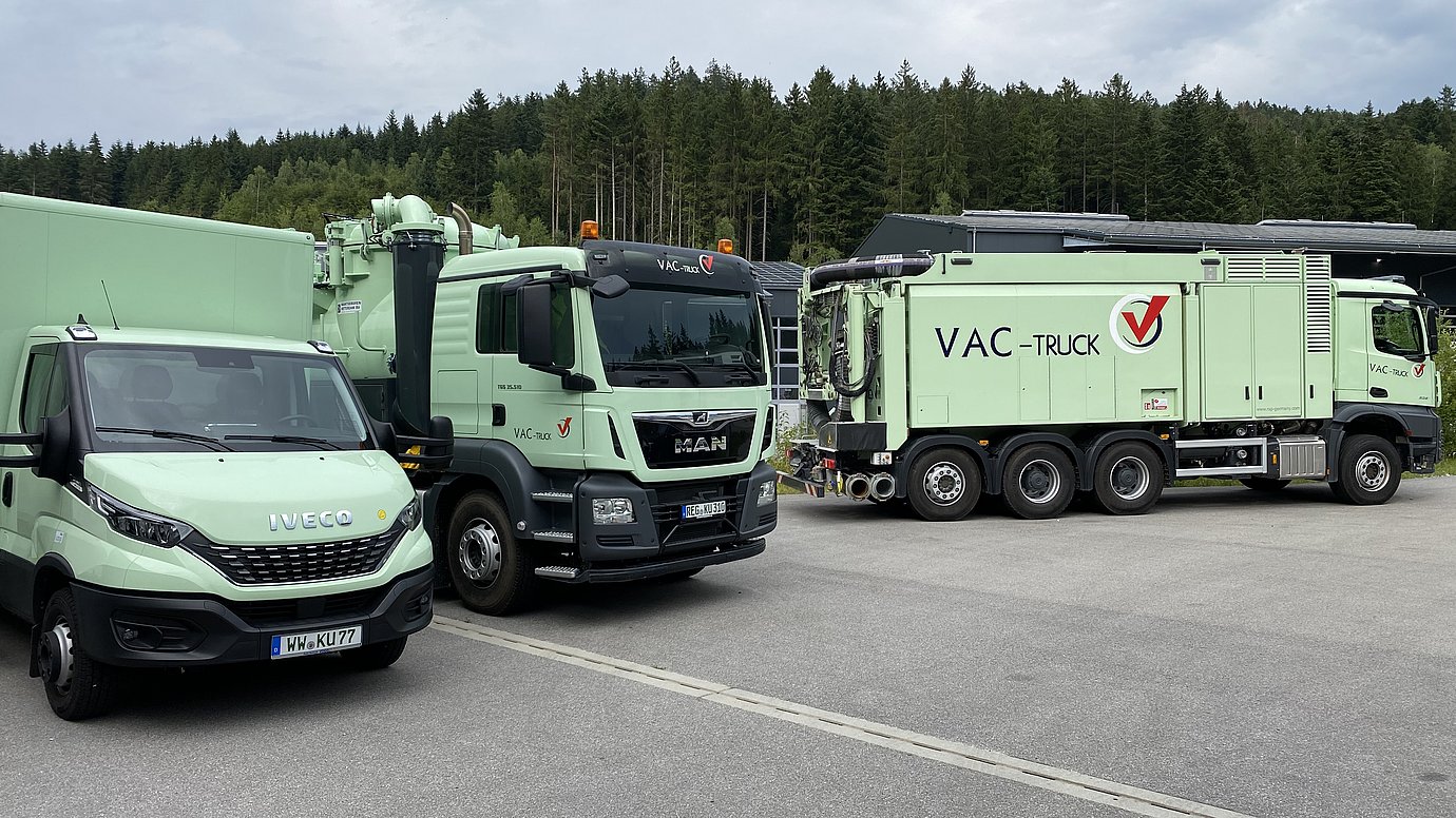 Saugbagger und Supersauger
