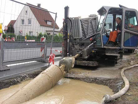 Entwässern und Verwerten von Bohrspülung, Bohrklein, Bentonit von den Spezialisten Experten